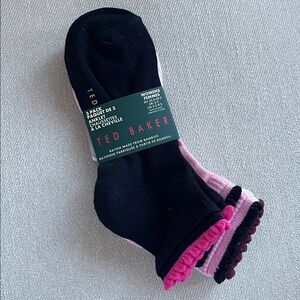 3 PAK TED BAKER BAMBOO SOCKS